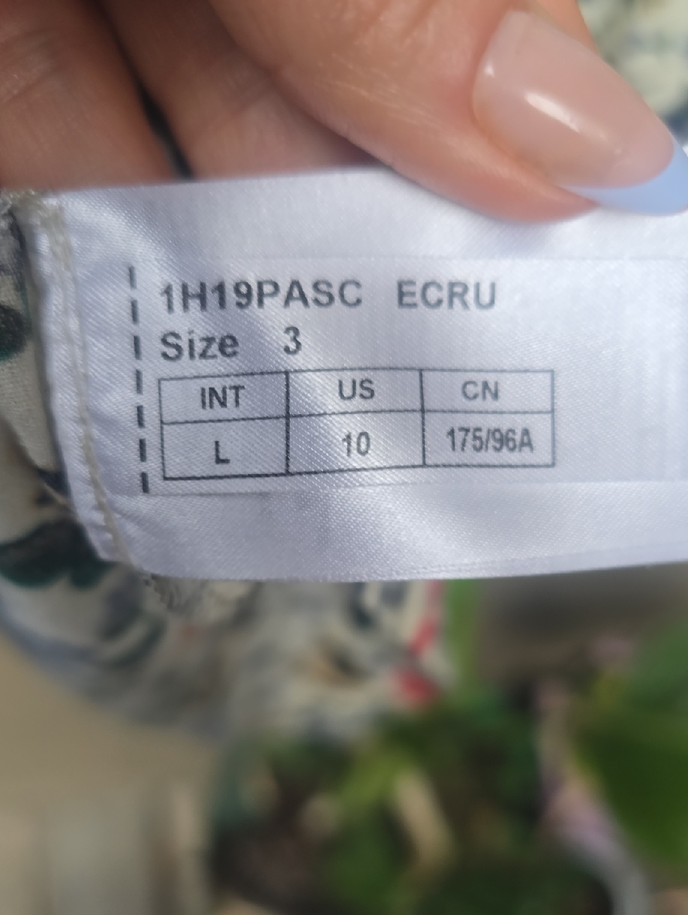 BA&SH Pascou Cream Floral Print Dress Large 10 - Picture 9 of 9